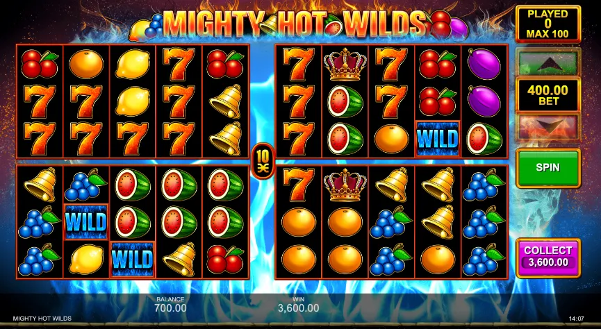 mighty hot wilds victory
